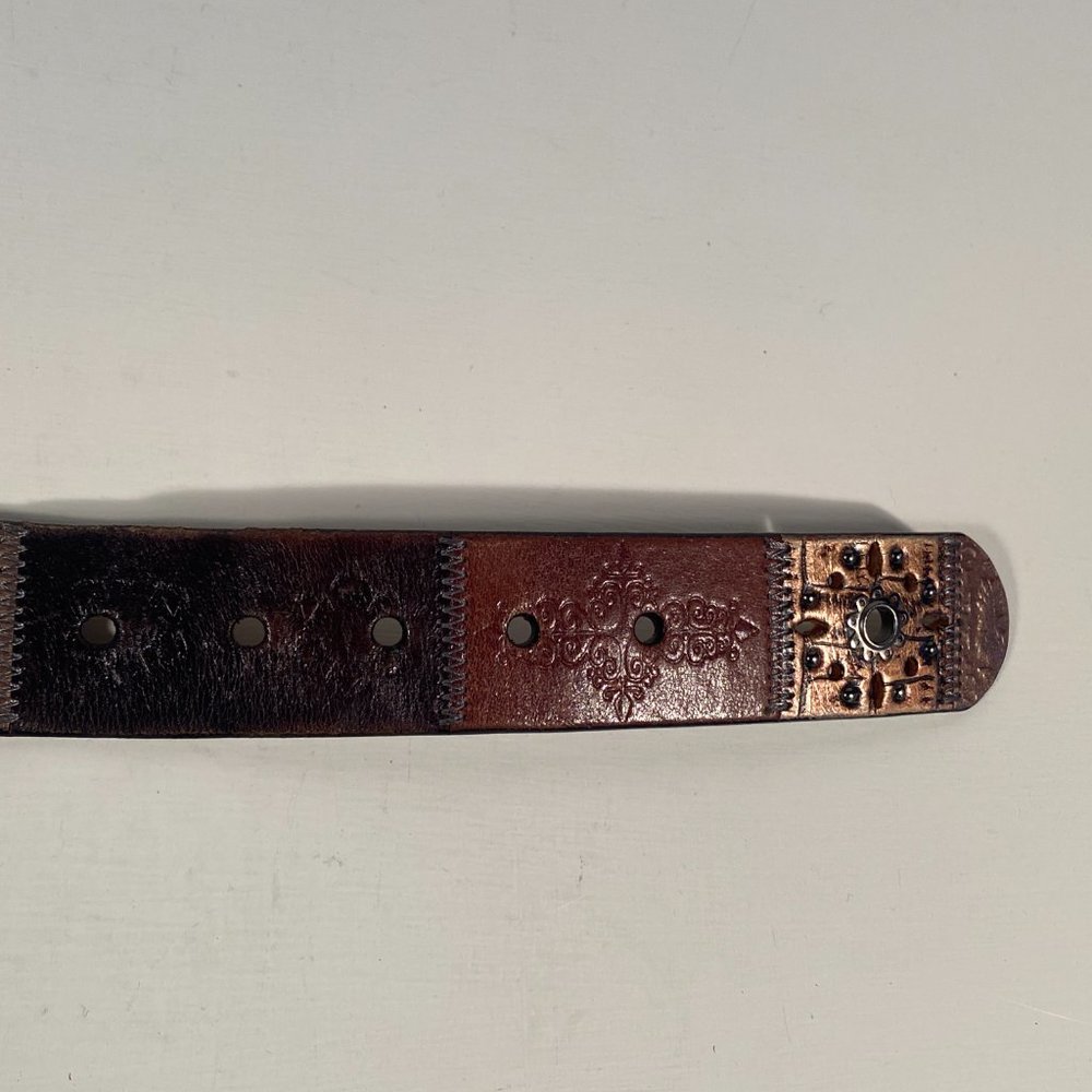 Fossil Multi-Color Leather Stud Accent Belt Women Size S - Picture 5 of 7